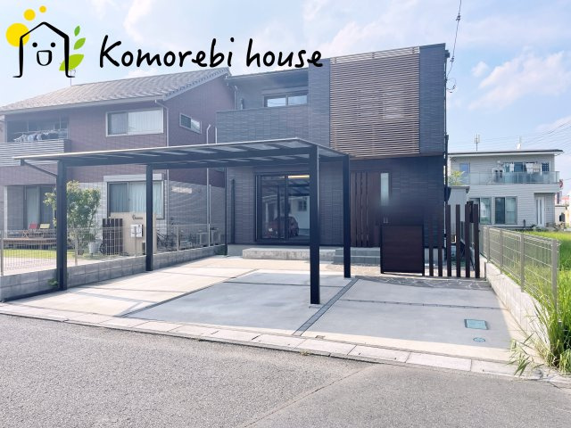 鴻巣市北新宿　中古一戸建ての駐車場|8/4　撮影済み