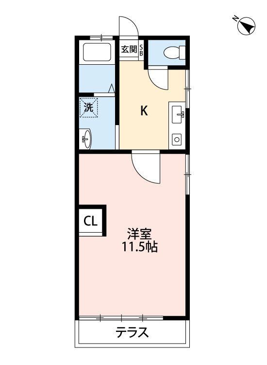 セリシール下南部の間取り