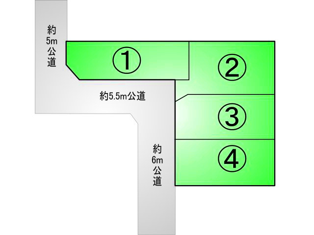 三鷹市上連雀９丁目 新築変更 中央線  武蔵境駅の区画図