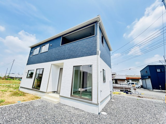 新築　伊勢崎市平井町第3　クレイドルガーデン　4号棟の外観|現地写真　2025年7月完成しました！ご内覧等、お気軽にお問合せください♪　							


