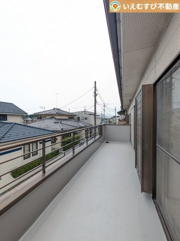 熊谷市広瀬　中古戸建のバルコニー