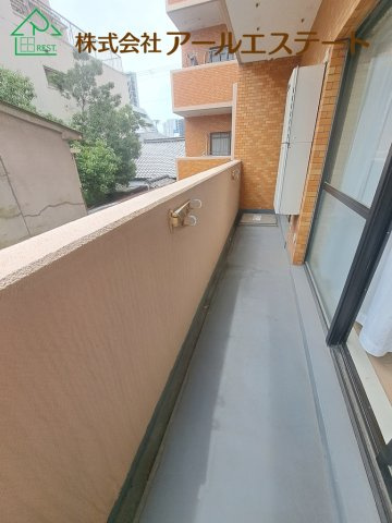 ライオンズマンション姫路平野町のバルコニー