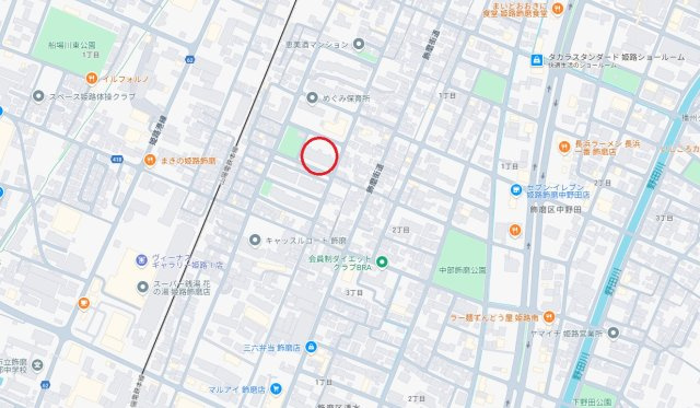 第五恵美酒マンション　　山陽電鉄「亀山駅」徒歩8分の地図