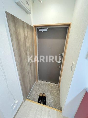 アヴェルラ都島の玄関