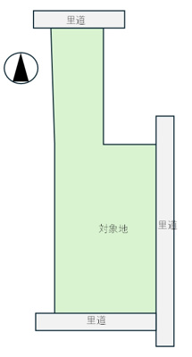 【区画図】 | 丹波篠山市西岡屋　用地　2