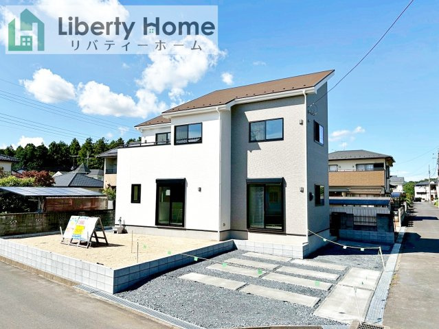 笠間市市野谷24-P1　新築戸建の外観