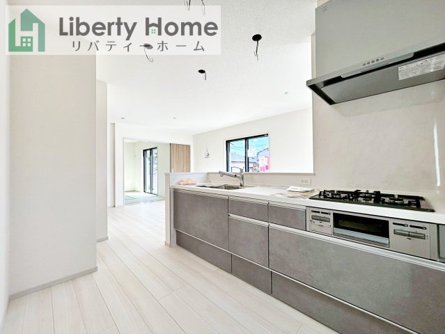 笠間市市野谷24-P1　新築戸建のキッチン