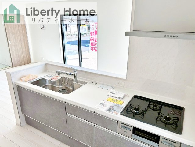 笠間市市野谷24-P1　新築戸建のキッチン