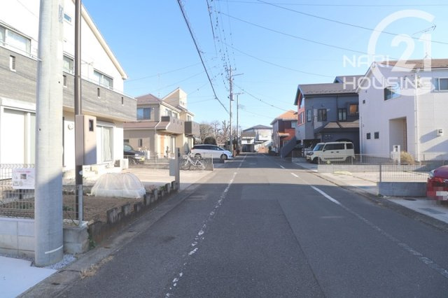 【前面道路含む現地写真】 | 瑞穂町長岡1丁目　新築　全1棟 | 前面道路含む現地写真です