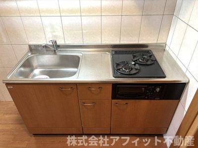 【キッチン】 | コンフォール | 2口ガスコンロ