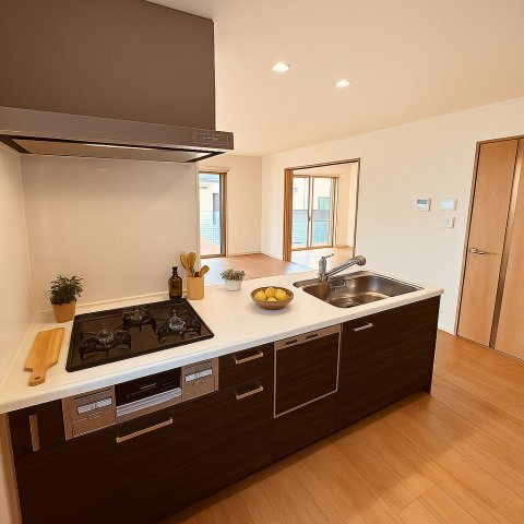 “堅実な湘南ライフ”にちょうどいい戸建のキッチン