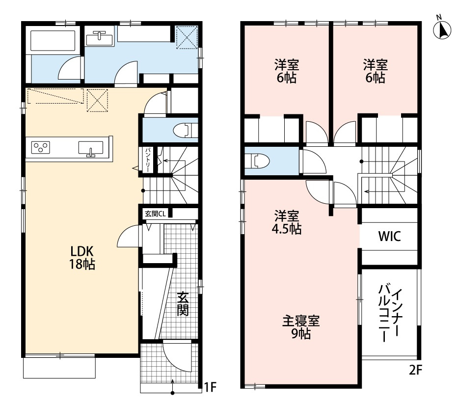 小牧市大字久保一色　新築戸建　B棟