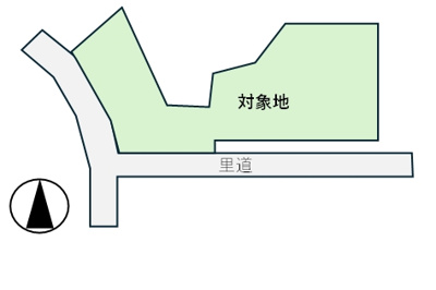 【区画図】 | 丹波篠山市西岡屋　土地4