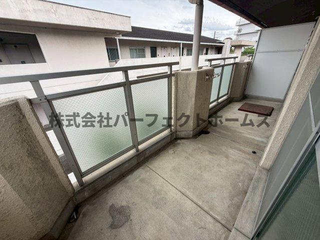 Belong枚方東1番館のバルコニー|広々としたバルコニーです