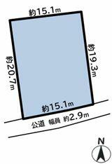 豊橋市大岩町字北山の売地