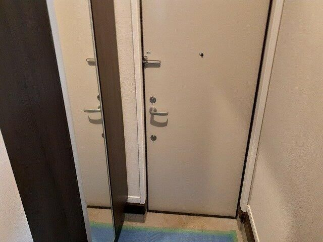 アンレーヴメゾンＡの玄関