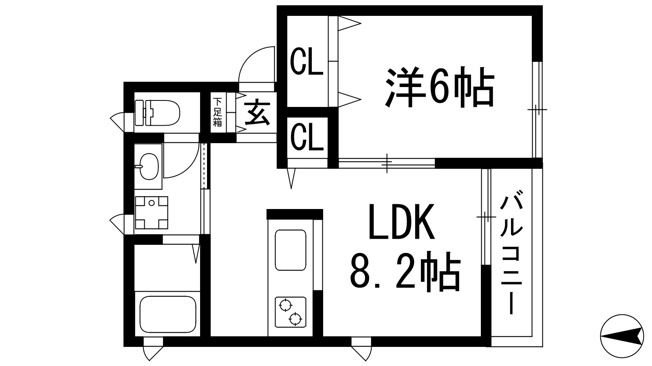 【間取り】 | ベルリード宝塚