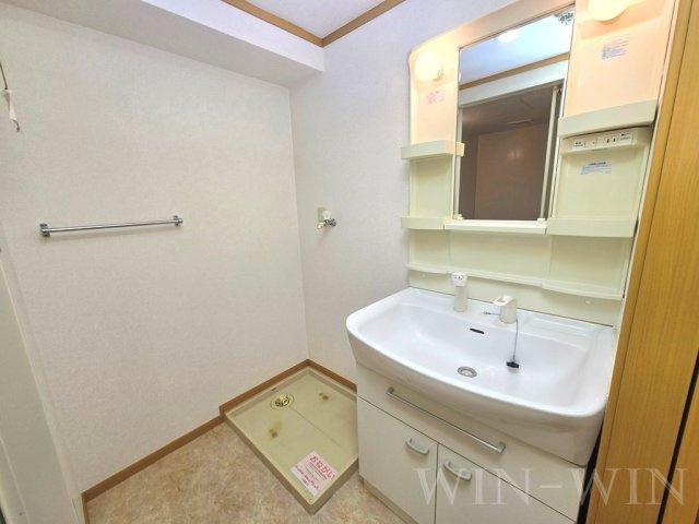 キャッスル本郷の独立洗面台