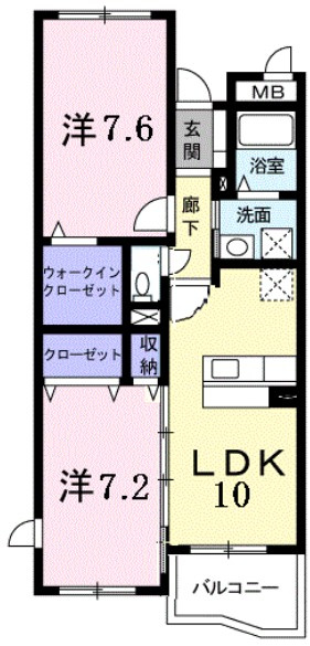 キャッスル本郷の間取り