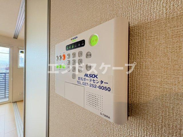 プレシャス上大島　Ⅱのセキュリティ|高崎、前橋エリアのお部屋探しはエンドスケープまで！お客様の理想お聞かせ下さい♪