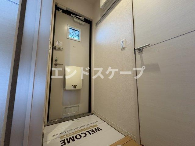 プレシャス上大島　Ⅱの玄関|高崎、前橋エリアのお部屋探しはエンドスケープまで！お客様の理想お聞かせ下さい♪