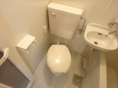 【トイレ】 | キングコーポラスⅡ | 落ち着いた色調のトイレです