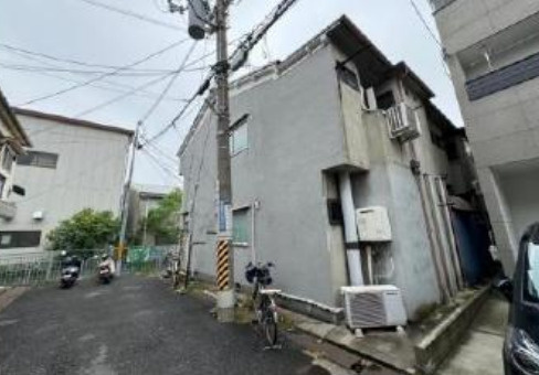 大東市御供田4丁目　収益アパート　室内リフォーム済みの外観