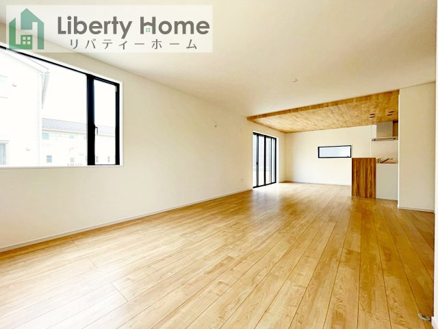 水戸市河和田町1期　新築戸建　4号棟の居間・リビング