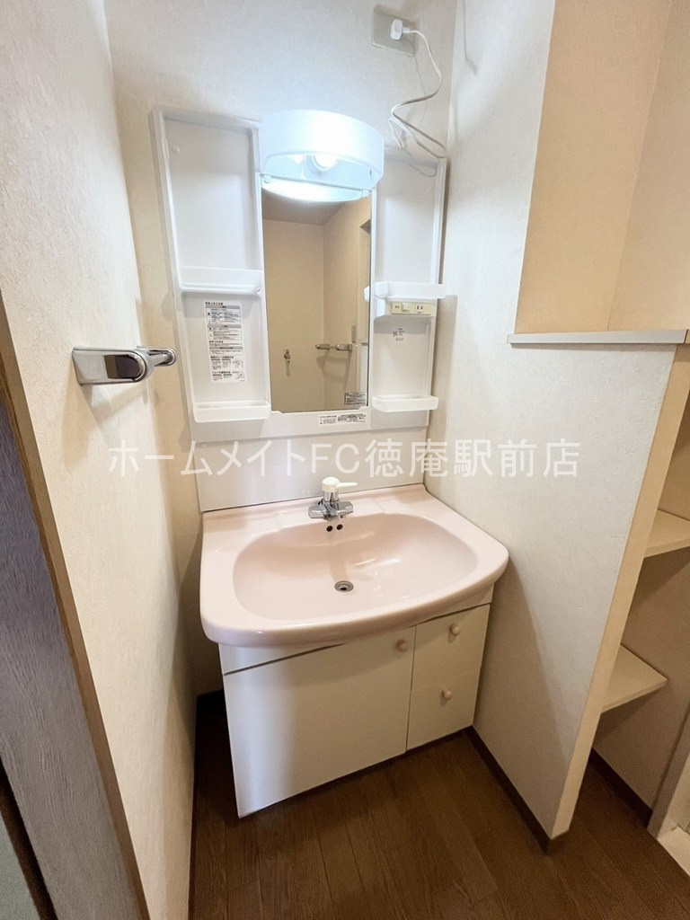 大阪市鶴見区浜３丁目の賃貸マンションの独立洗面台