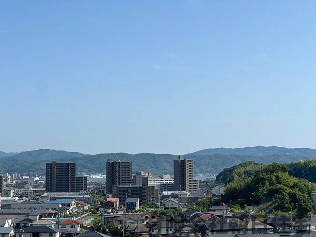【展望】 | グランフォレスト黒田町 | 宍道湖が眺望出来ます（少し遠いです）