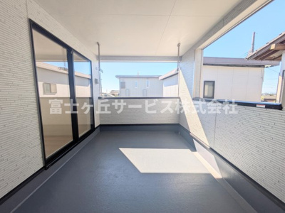 【バルコニー】 | 浜松市中央区河輪町 新築一戸建て 1号棟 | バルコニーです