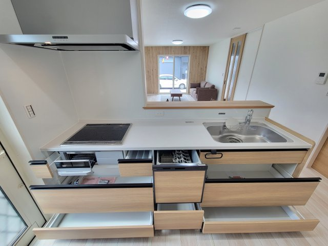 粟Ⅲ・新築戸建のキッチン