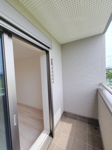 粟Ⅲ・新築戸建のバルコニー