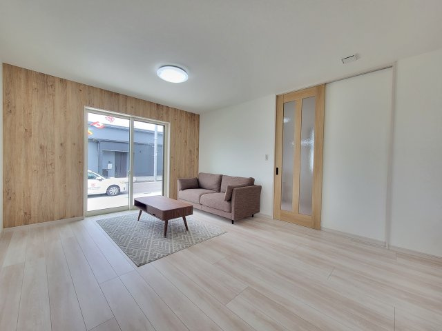 粟Ⅲ・新築戸建の居間・リビング