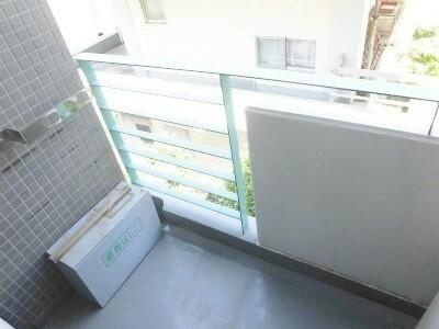 グリーンベルのバルコニー