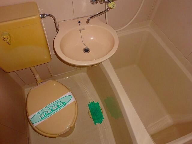 レジデンスとやまの浴室