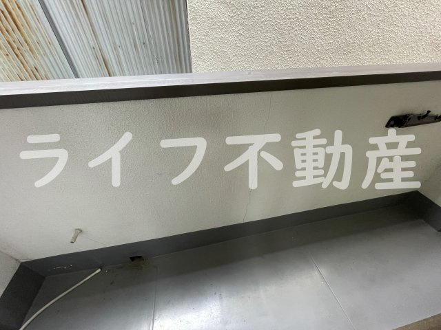 サンライフ近江堂のバルコニー