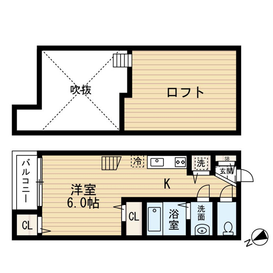 【間取り】 | HPに初期費用掲載！「プライスホーム」で検索！ルポゼ千早