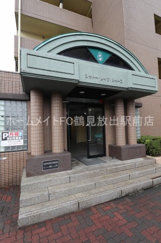 大阪市鶴見区諸口６丁目の賃貸マンションのエントランス