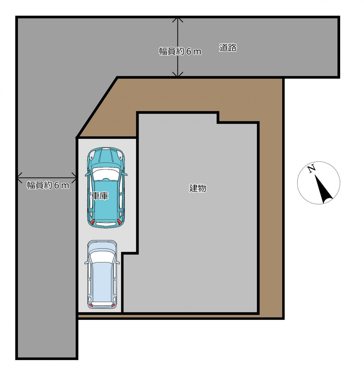 【No.7387】大覚寺中古住宅/4LDK/内外装リフォーム工事中の区画図