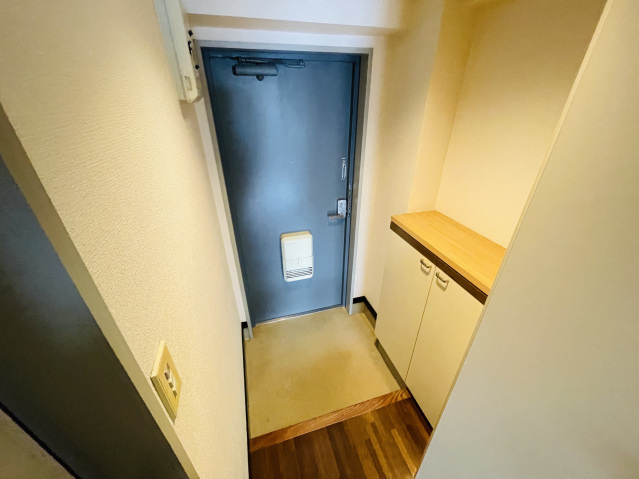 ラ・ポルト旭の玄関|落ち着いた玄関です