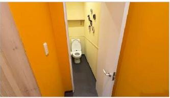 十三本町一丁目店舗のトイレ