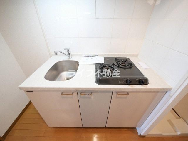 エスリード森ノ宮駅前のキッチン|お料理しやすいキッチンです