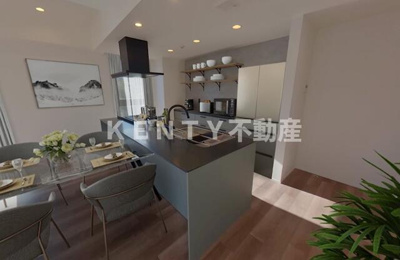 【その他】 | レジディア御殿山 | キッチン　これはVR画像です。