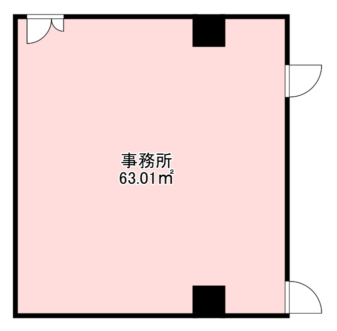 太田コアビルの間取り