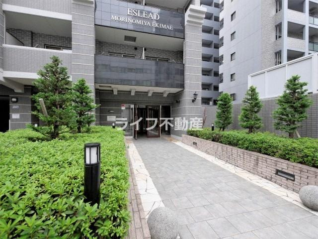 エスリード森ノ宮駅前のエントランス|エントランスです