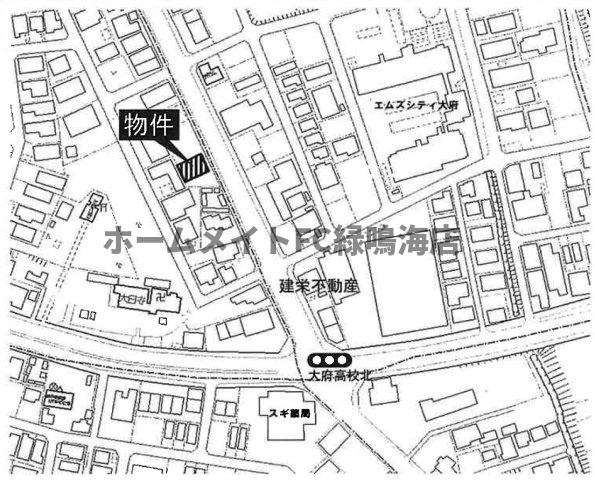 KⅢビルの地図