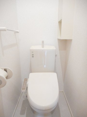 【トイレ】 | ピコラｃａｓａⅡ | ゆったりとした空間のトイレです