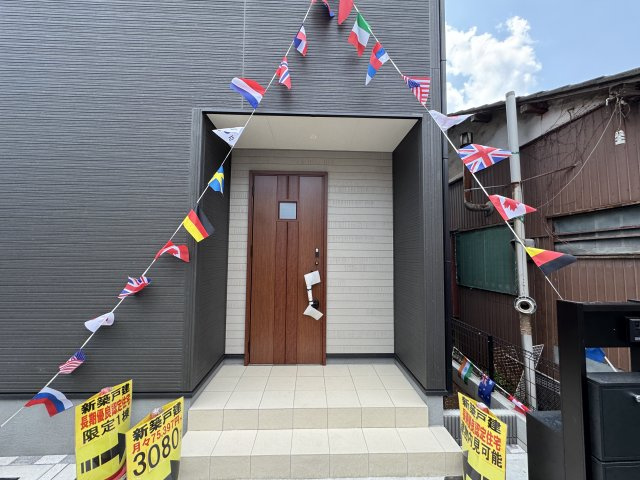 柏市篠籠田新築戸建（篠籠田６期）のエントランス|エントランス・玄関ポーチ
