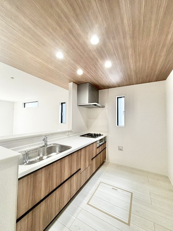 グラファーレ東郷町春木台2期　全2棟　新築戸建のキッチン